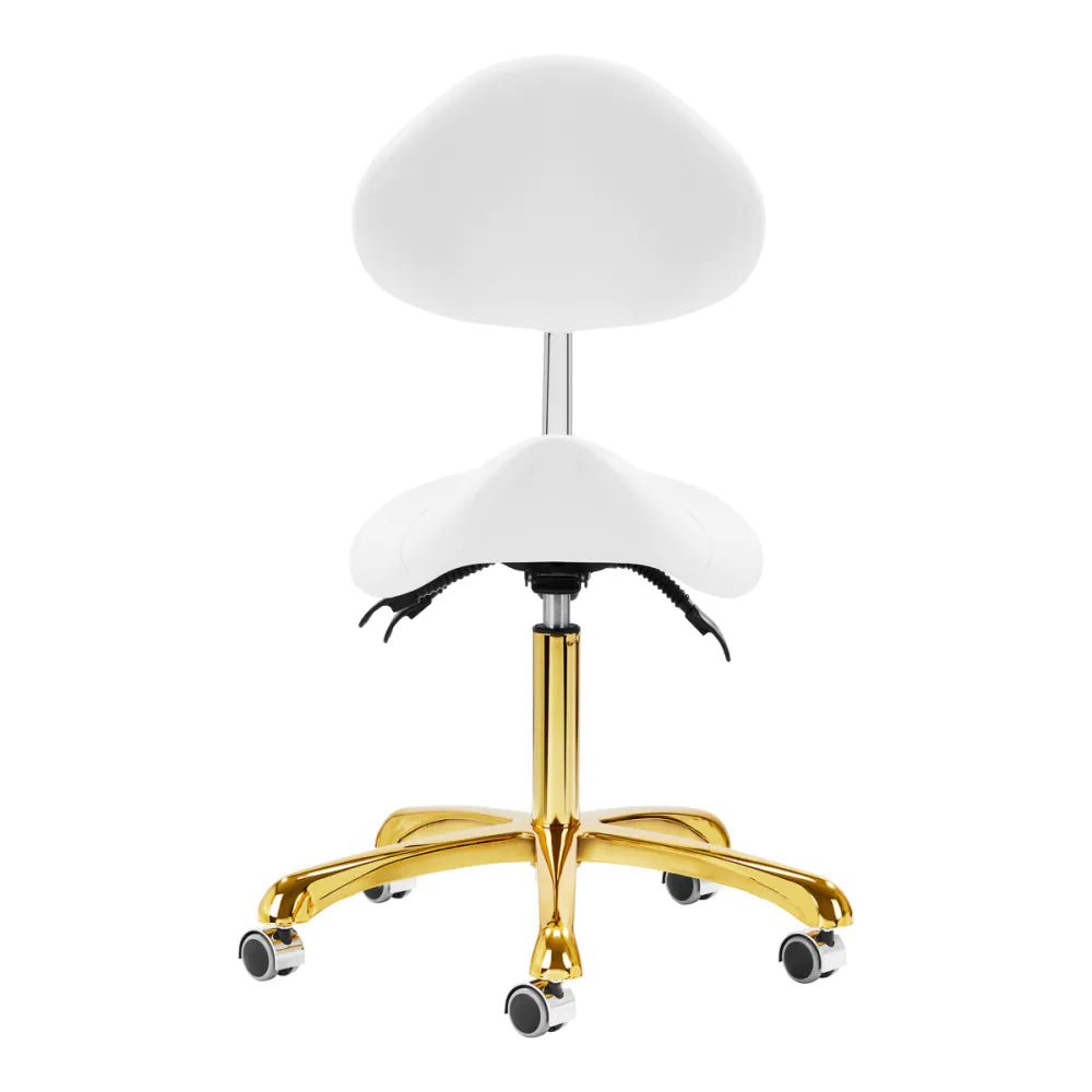 Taboret kosmetyczny 1004 Giovanni złoty