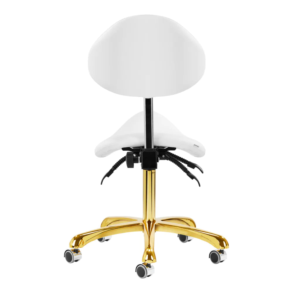 Taboret kosmetyczny 1004 Giovanni złoty
