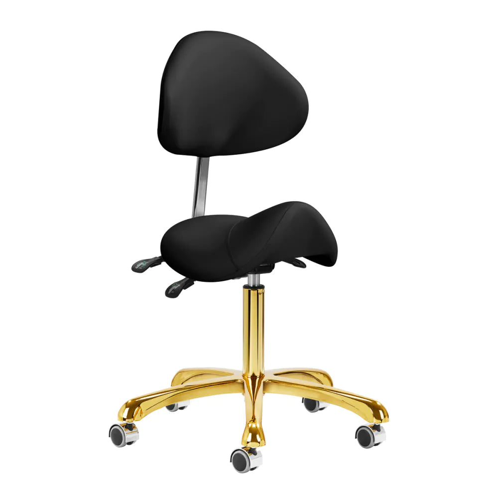 Taboret kosmetyczny 1004 Giovanni złoty