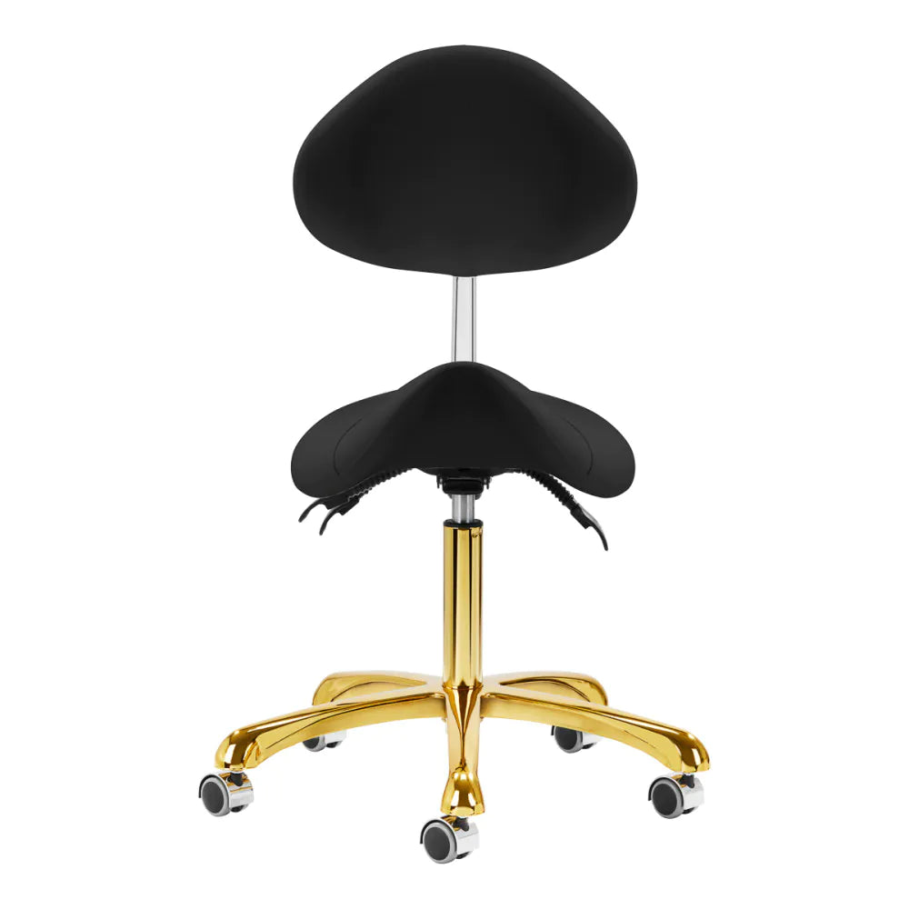 Taboret kosmetyczny 1004 Giovanni złoty