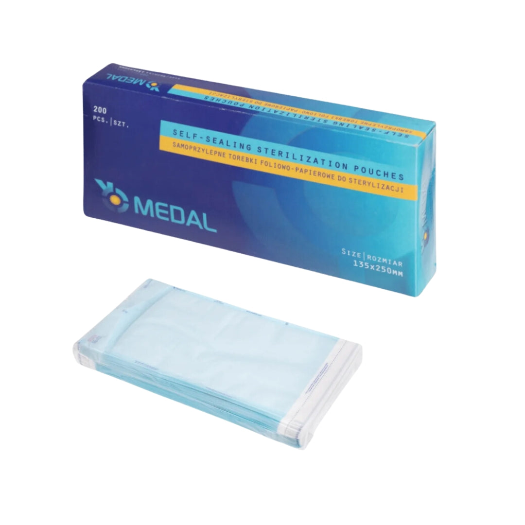 Torebki Do Steryzlizacji Medal 135x250mm 200szt