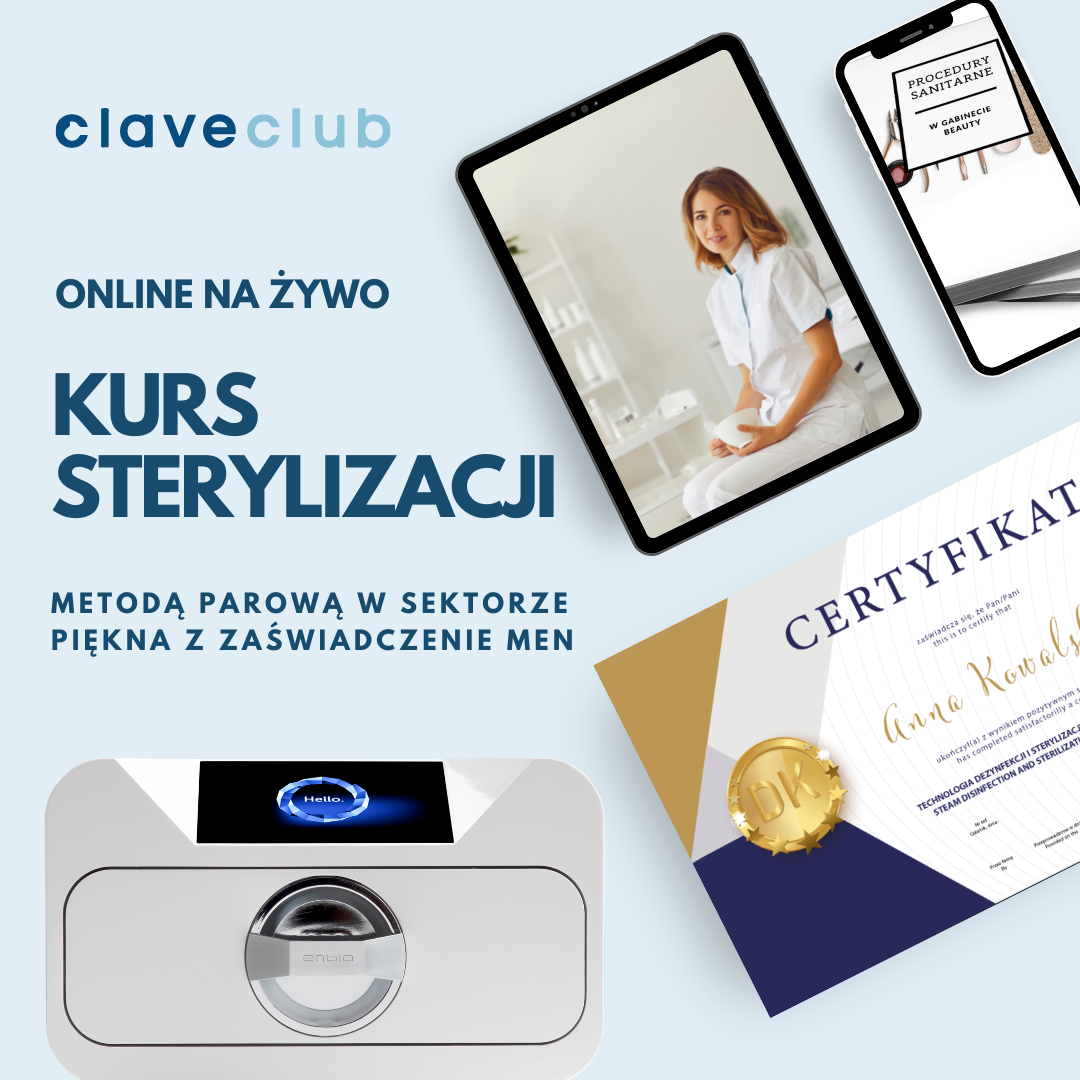 SZKOLENIE/KURS Technologia dezynfekcji i sterylizacji dla sektora Beauty+ Konsultacja z Ekspertem