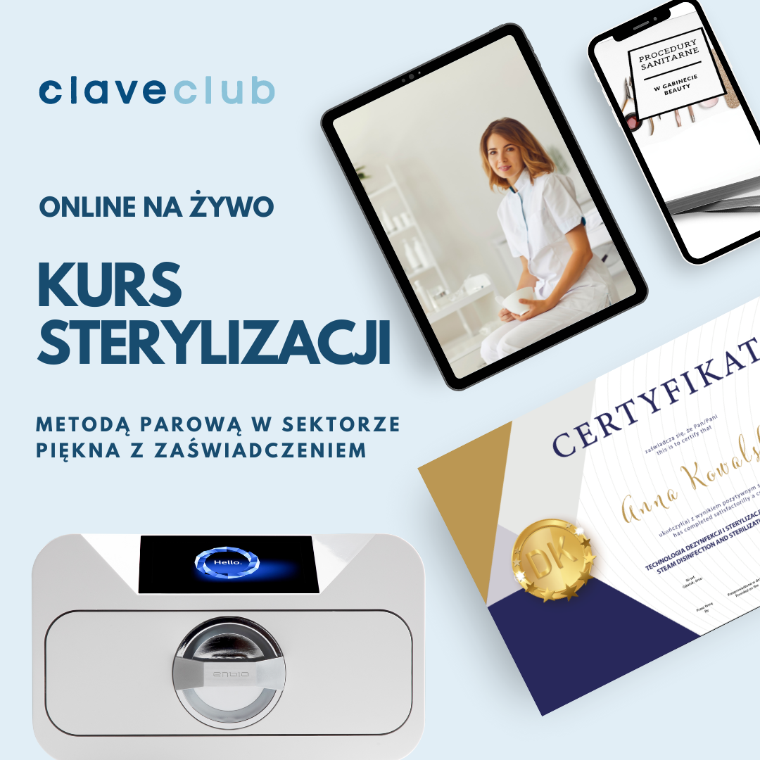 SZKOLENIE/KURS Technologia dezynfekcji i sterylizacji dla sektora Beauty+ Konsultacja z Ekspertem