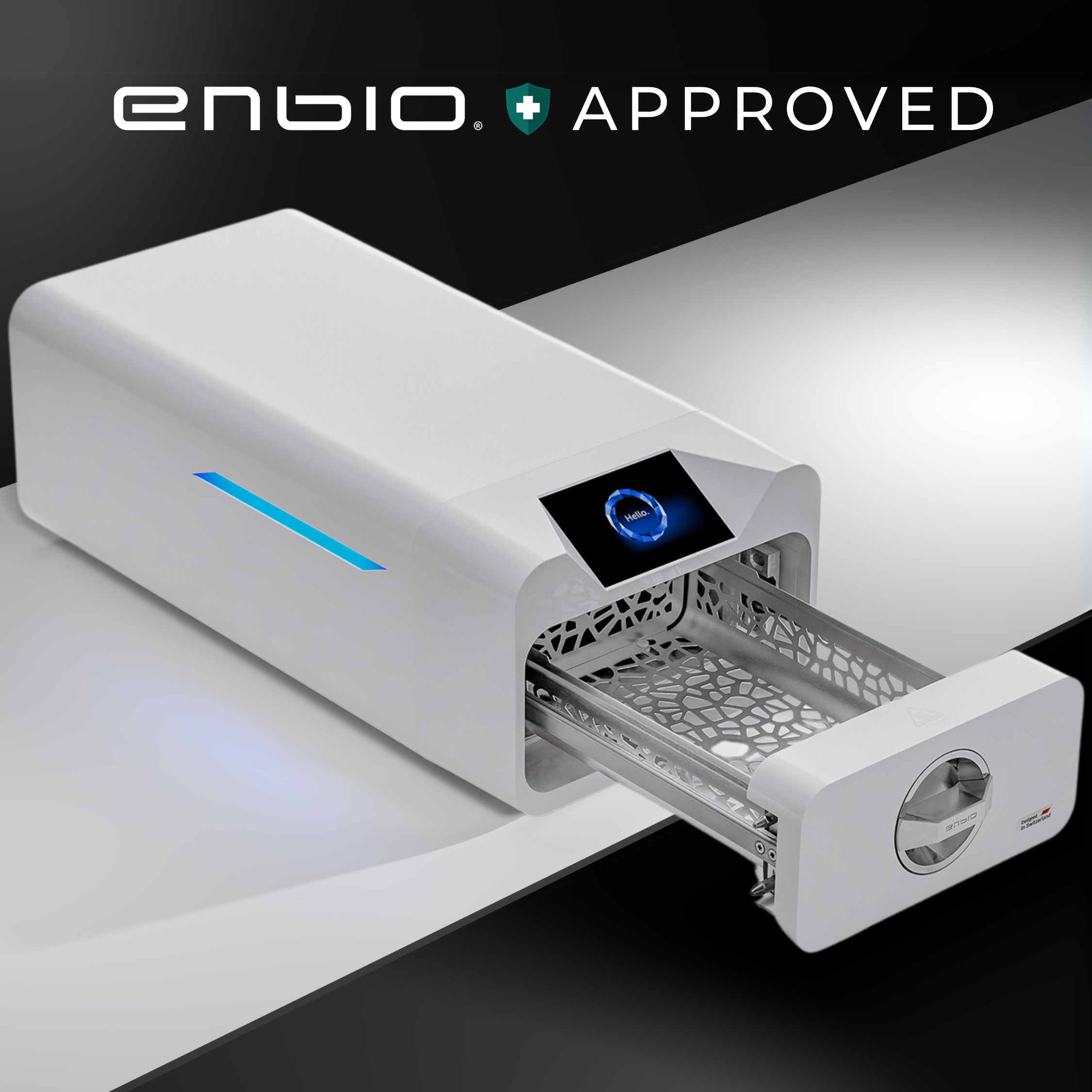 Odnowiony Autoklaw Enbio PRO (Klasa B) Enbio Approved