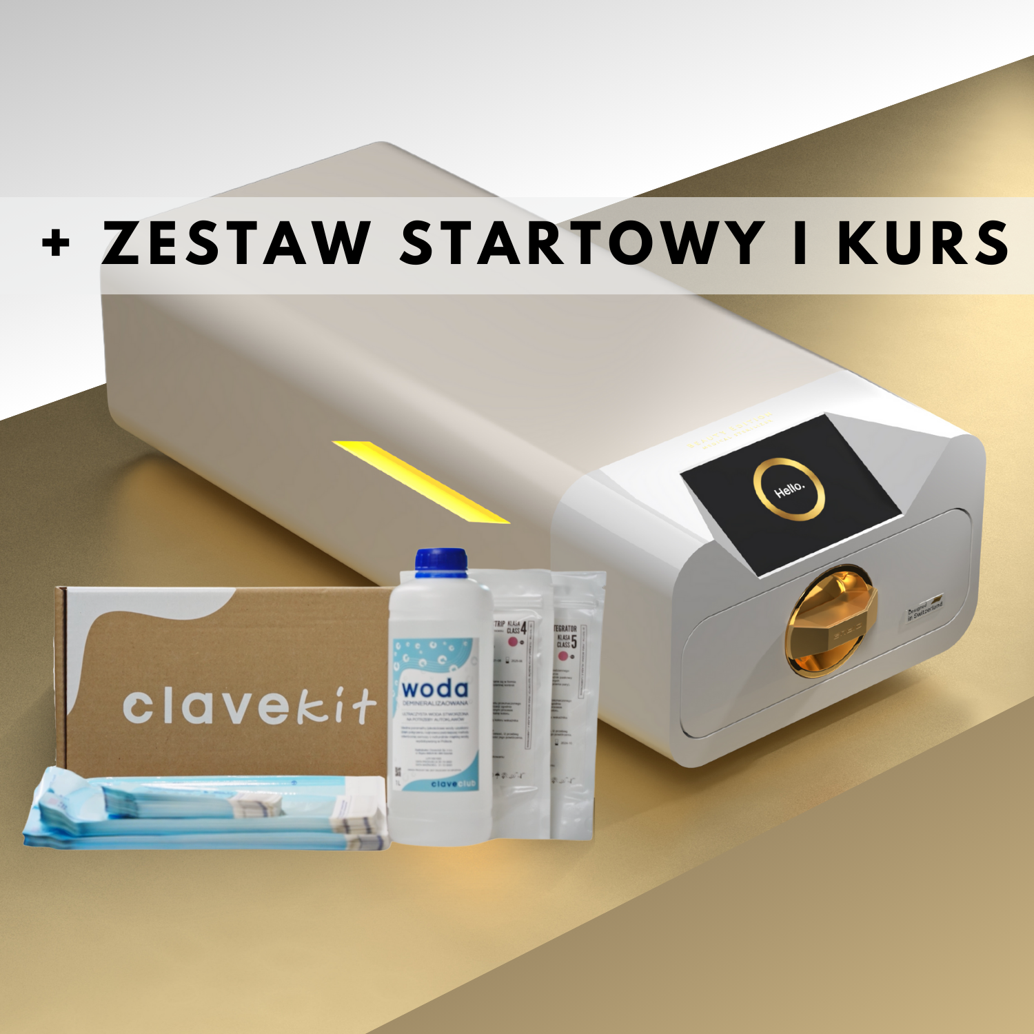 Autoklaw Enbio S Beauty Edition – parowy sterylizator klasy B do salonów kosmetycznych