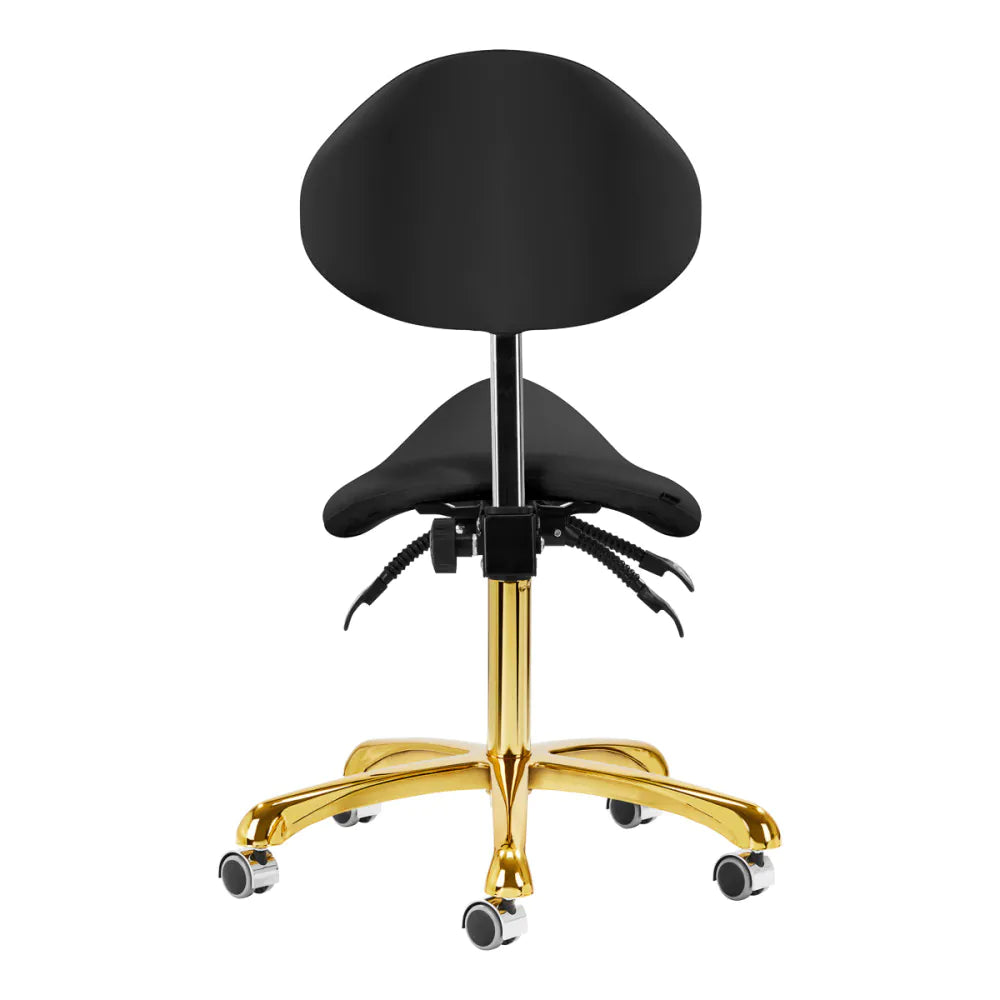 Taboret kosmetyczny 1004 Giovanni złoty