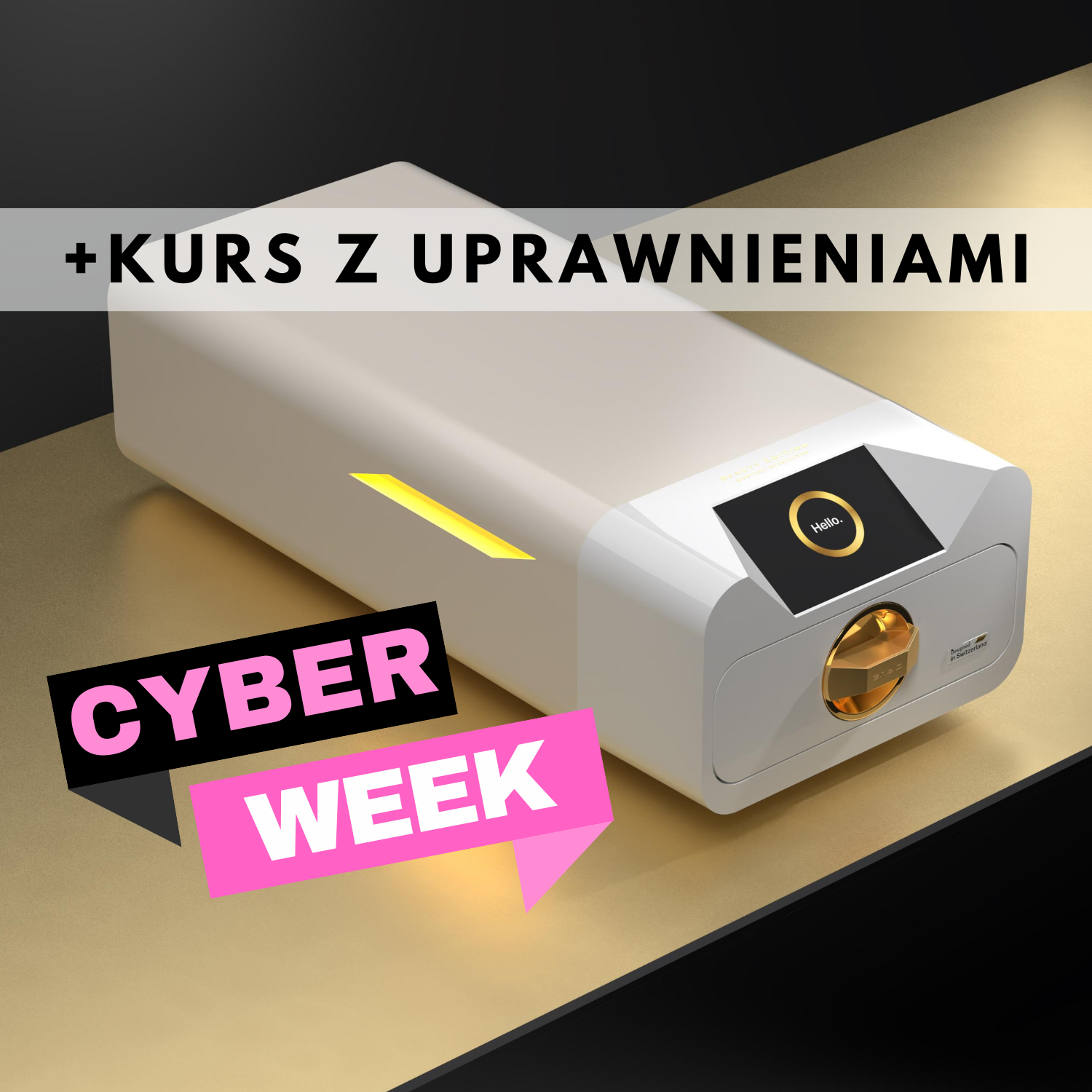 Autoklaw Enbio S Beauty Edition (Klasa B) Cyber Week PROMO + Certyfikat Bezpieczeństwa + Filtr Wody + Paszport Techniczny + ZESTAW STARTOWY GRATIS